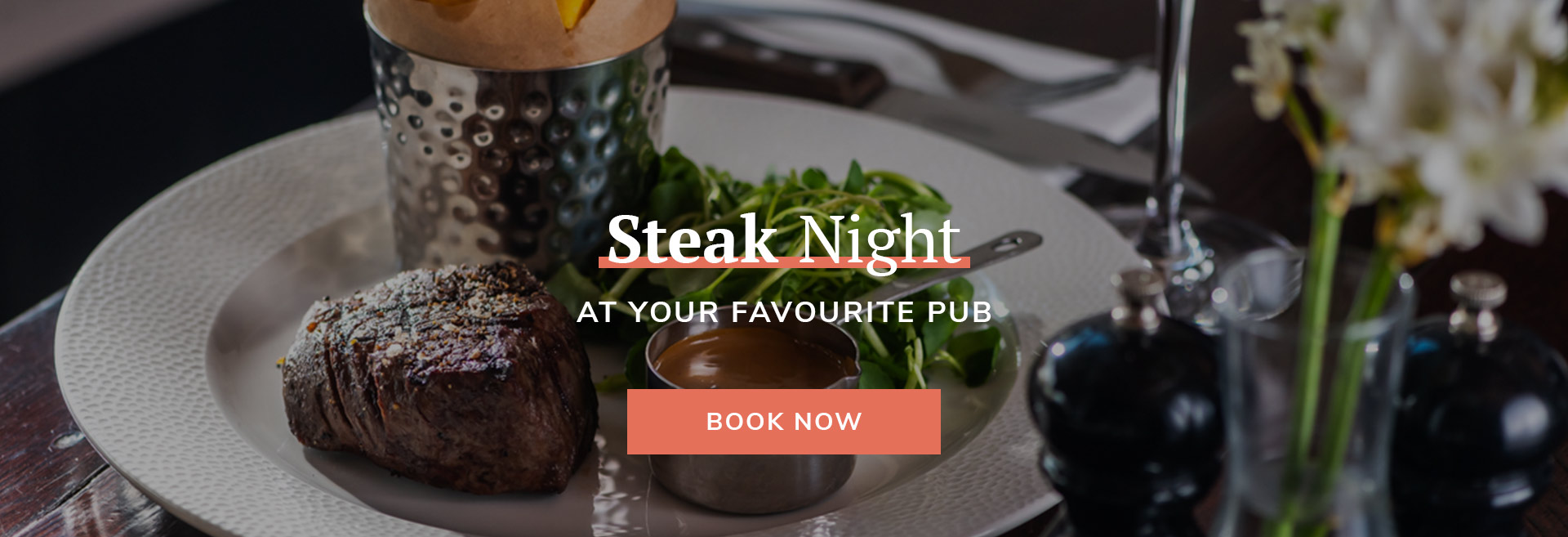 Steak Night at The Castle Farringdon