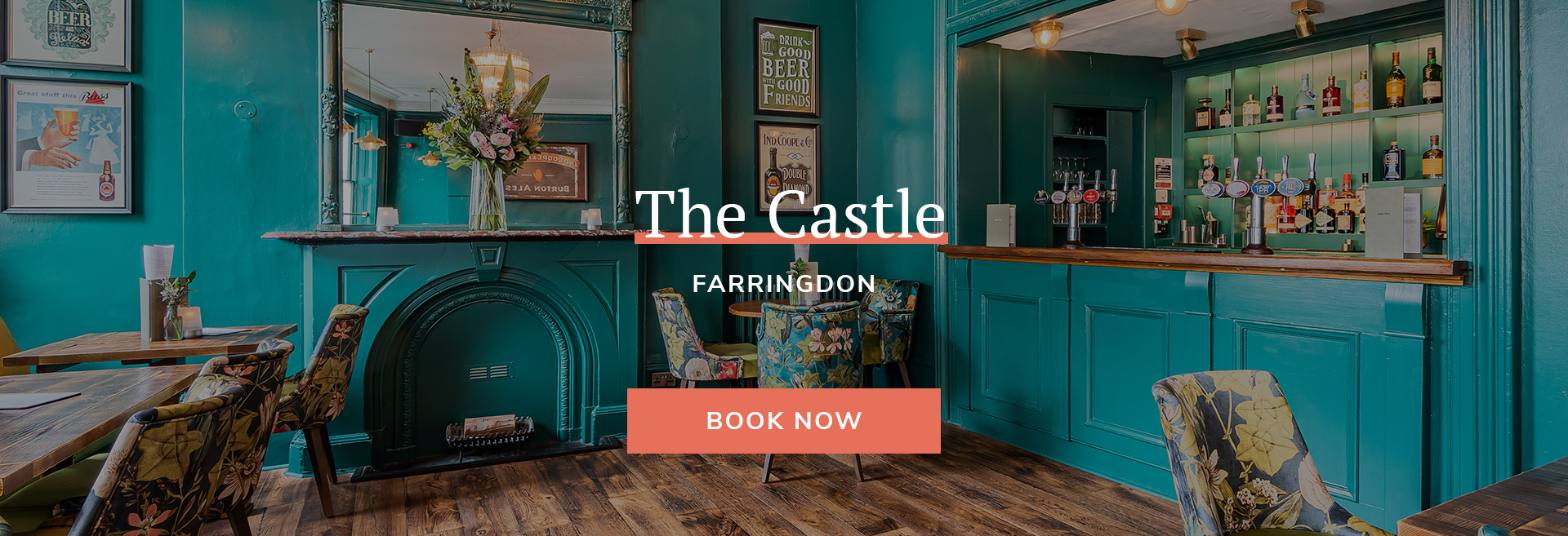 Join us at The Castle Farringdon in London for delicious pub food